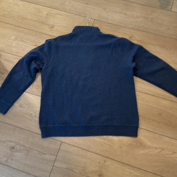 Southern Tide Quilted Quarter Zip Pullover Men’s XL Blue Skipjack - Picture 5 of 5